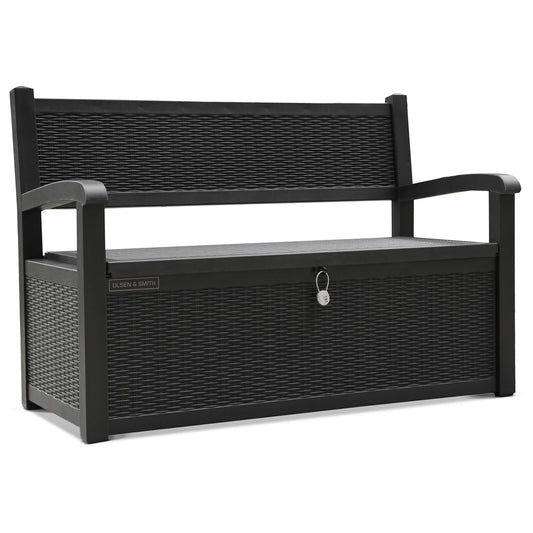 2-in-1 Outdoor Storage Bench (265L)