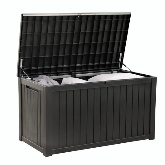 Large 680L Garden Storage Box with Bench Seat
