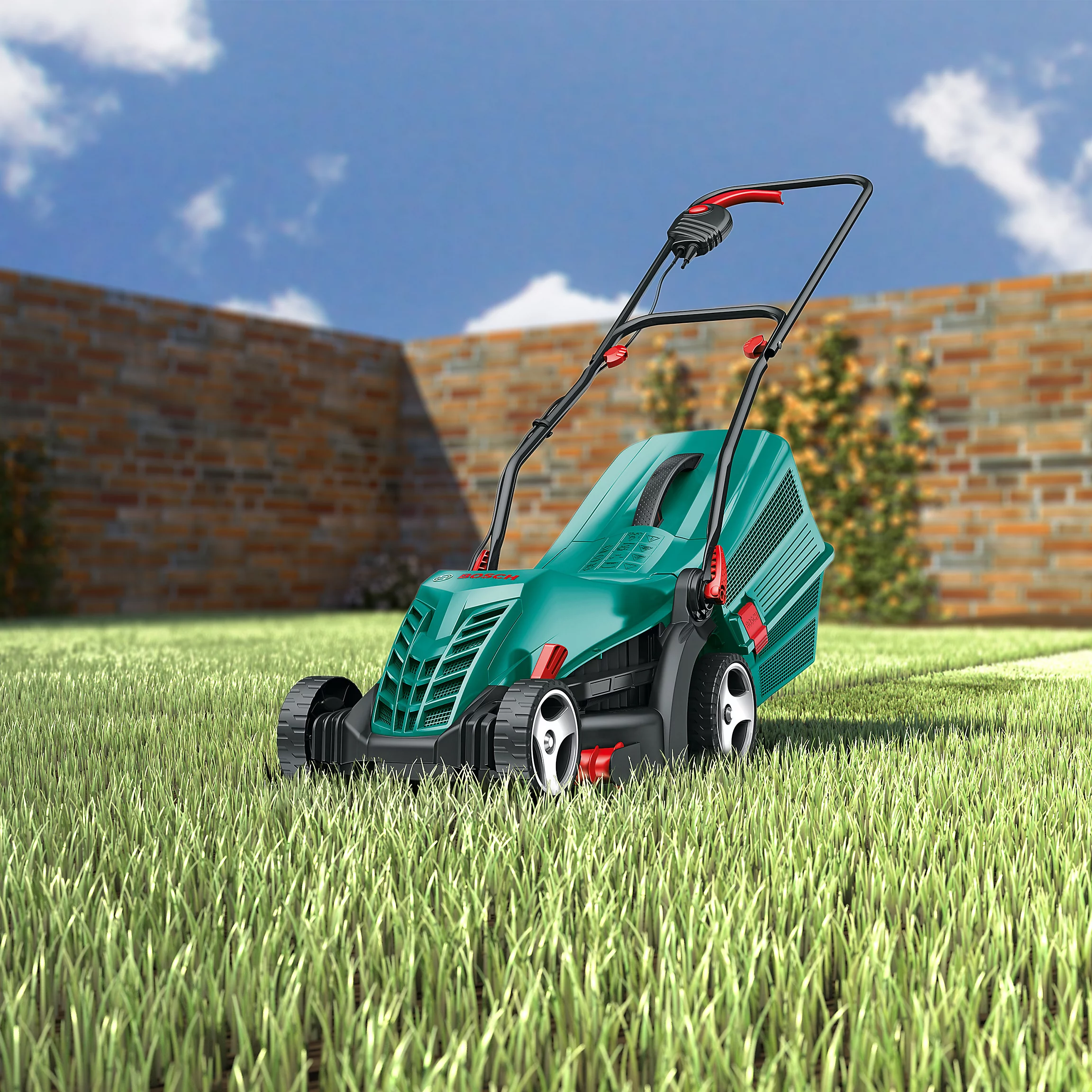 Bosch Rotak 34 R Corded Rotary Lawnmower - Image 8