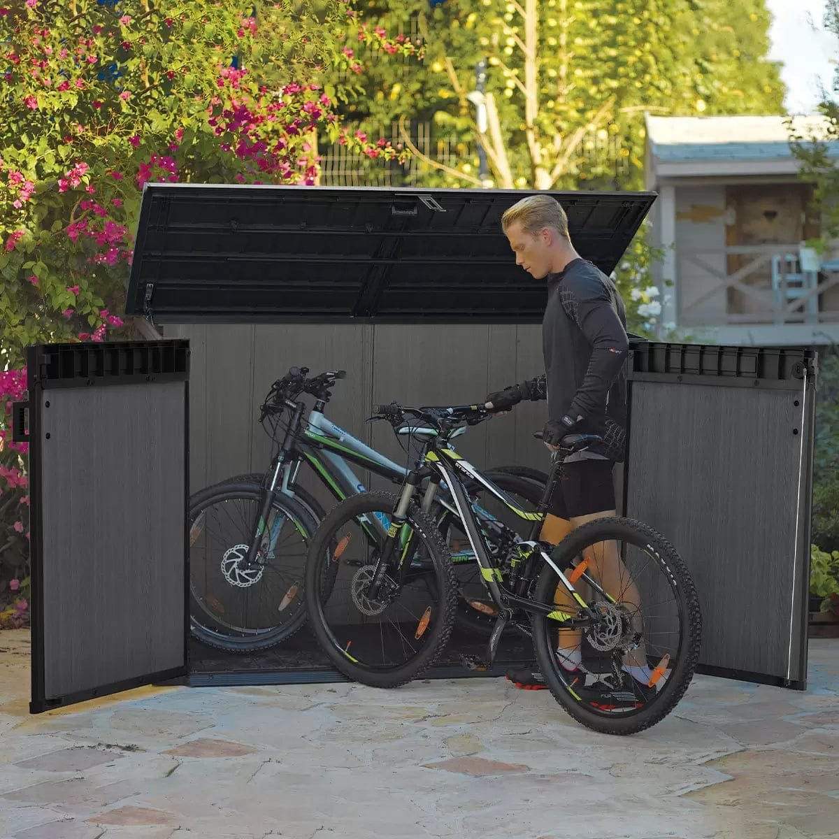 Keter Cortina Mega Store 6ft 2020 Litre (1.9 x 1.1m) – Dark Grey - Image 7