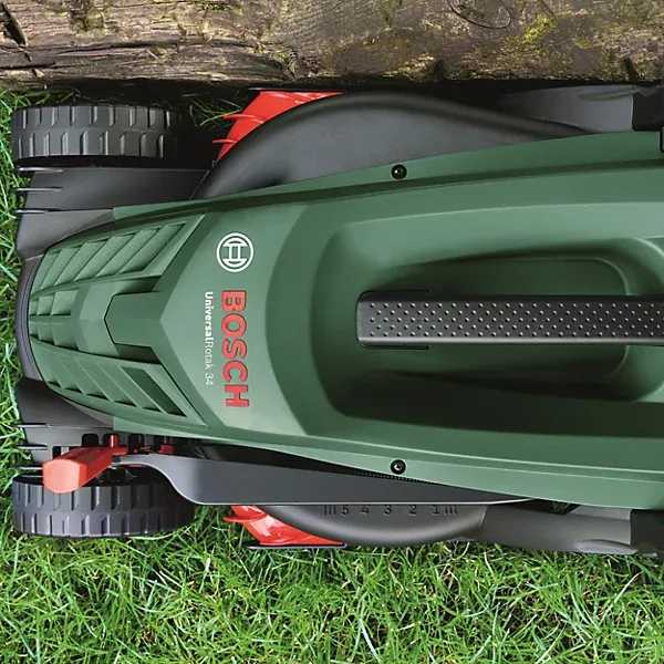 Bosch UniversalRotak 34-410 Corded Rotary Lawnmower - Image 2